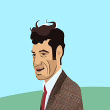 Jean Paul Belmondo. Traditional illustration project by Francisco Bonett - 09.13.2021