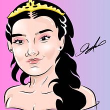 Ilustración de quinceañera. Un proyecto de Ilustración tradicional y Diseño de Alberto Emmanuel Hernández García - 20.11.2020