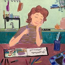 My project in Illustrated Life Journal: A Daily Mindful Practice course. Un proyecto de Bellas Artes, Bocetado, Creatividad, Dibujo y Sketchbook de Mary Ann Tomas - 14.09.2021