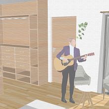 Mi Proyecto del curso: Diseño de interiores de principio a fin. Un progetto di Architettura d'interni, Interior design e Interior Design di Gabriel Bermudes - 13.09.2021