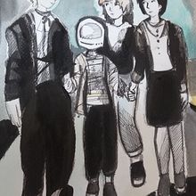 Mi Proyecto del curso: Del dibujo a lápiz a la ilustración digital. Un projet de Postproduction photographique, Dessin au cra, on , et Dessin de 2vasosdeagua - 14.09.2021