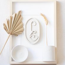 Création d'un pot, d'une coupelle et d'un plateau visage art line. Un proyecto de Artesanía, Bellas Artes, Cerámica y Diseño de complementos de Mathilde Troussard - 14.09.2021
