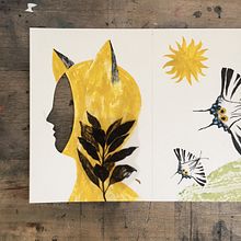 Leporello: progetto di fine corso. Fine Arts, and Traditional illustration project by Elisa Talentino - 09.14.2021
