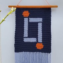 Mi Proyecto del curso: Intarsia crochet: teje tus propios tapices. Un progetto di Interior Design, Fiber Art, DIY, Uncinetto, Fashion design e Textile Design di Elena Rodríguez Fajardo - 14.09.2021
