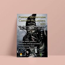 Cartel - Feria Medieval Lopera Ein Projekt aus dem Bereich Design, Werbung, Fotografie, Informatik, Br, ing und Identität, Grafikdesign, Marketing, T und pografie von Ana Gallego - 14.09.2021