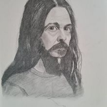 Mi Proyecto del curso: Retrato realista con lápiz de grafito. Traditional illustration, Fine Arts, Sketching, Pencil Drawing, Drawing, Portrait Drawing, Realistic Drawing, Artistic Drawing, and Figure Drawing project by cuellarluz109 - 09.14.2021