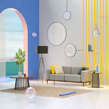 Tienda Móvil Tamarindo. Een project van 3D,  Art direction,  Interieur, Interieurontwerp, Industrieel ontwerp,  3D-ontwerp,  Scenografie, Interactief ontwerp,  Interieurdecoratie y Traditionele illustratie van Francisco Cortés - 13.06.2021