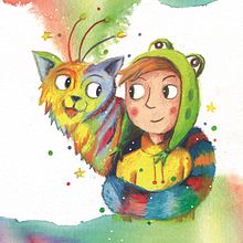 Mein Kursprojekt: Illustriere und schreibe ein Kinderbuch. Traditional illustration, Character Design, Editorial Design, Writing, Drawing, Stor, board, Children's Illustration, and Narrative project by Lisa Brenk - 09.15.2021