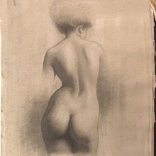 Vanderpoel study in Dynamic Figure Drawing course. Projekt z dziedziny  Sztuki piękne, Sketching, R, sunek ołówkiem,  R, sunek, R, sunek realist i czn użytkownika cata94rom - 15.09.2021