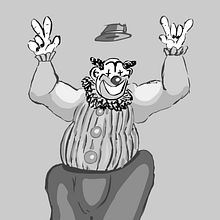 Payaso . Ilustrasi tradisional & Ilustrasi Vektor proyek oleh Juanma Caro - 09.15.2021