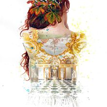 Golden Greed Ein Projekt aus dem Bereich Traditionelle Illustration, Bleistiftzeichnung, Porträtzeichnung, Realistische Zeichnung, Artistische Zeichnung und Innenarchitektur von Mentiradeloro Esther Cuesta - 15.09.2021