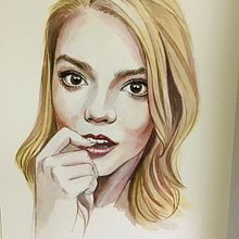 Mi Proyecto del curso: Retrato artístico en acuarela con Ale Casanova. Fine Arts, Painting, Watercolor Painting, and Portrait Drawing project by Pili Guardiola - 09.15.2021