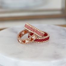Trio. Design, Jewelr, Design, Accessor, Design, Pattern Design, and Fiber Arts project by Marion Mazô - 09.15.2021