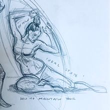 Mi Proyecto del curso: Dibujo anatómico para principiantes. Fine Arts, Sketching, Pencil Drawing, Drawing, Realistic Drawing, and Figure Drawing project by Ann So - 09.15.2021