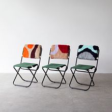 Coleção ACAMPA - Collab com o T44 para a MADE 2018. Un progetto di Design, Design e creazione di mobili, Ricamo e Design industriale di Luiza Caldari - 18.07.2018