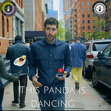 This Panda Is Dancing Ein Projekt aus dem Bereich Schrift, Cop, writing, Kreativität, Kreative Beratung und Audiovisuelle Produktion von Max Stossel - 28.11.2016
