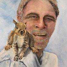 My project in Artistic Portrait with Watercolors course. Un proyecto de Bellas Artes, Pintura, Pintura a la acuarela y Dibujo de Retrato de Eileen Arthur - 11.09.2021