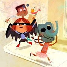 Petra, en "Mis mas terribles Pesadillas". Traditional illustration, Art Direction, and Character Design project by John Joven - 01.04.2021