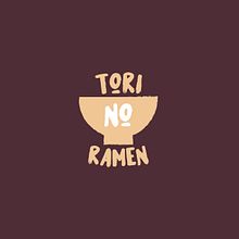 Tori no Ramen - My project in Creation of an Original Logo from Scratch course . Un proyecto de Diseño, Br, ing e Identidad, Diseño gráfico y Diseño de logotipos de Grażyna Warda-Ptak - 28.09.2021