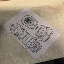 Mon projet du cours : Tatouage pour débutants. Un progetto di Design di tatuaggi di bastian_meyer11 - 16.09.2021