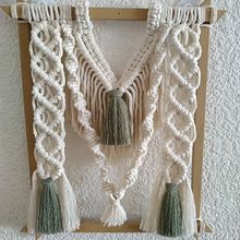Mi Proyecto del curso: Introducción al tapiz de macramé. Accessor, Design, Arts, Crafts, Fiber Arts, and Macramé project by Caro - 09.01.2021