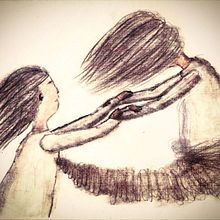 Mª B. C. - No te vayas de mí. Un proyecto de Dibujo a lápiz, Dibujo artístico e Ilustración tradicional de Maria Beltran Catalan - 16.09.2021