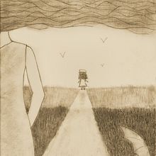 Mª B. C. - El cielo nublado por tu pelo. Un proyecto de Ilustración tradicional, Dibujo a lápiz y Dibujo de Maria Beltran Catalan - 16.09.2021