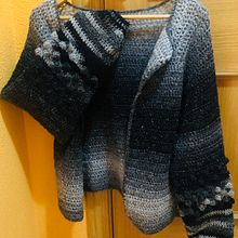 Mi Proyecto del curso:  Top-down: prendas a crochet de una sola pieza. Projekt z dziedziny Projektowanie mod,  Tkactwo, DIY, Sz i dełkowanie użytkownika Beatriz - 17.09.2021