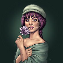 Mein Kursprojekt: Porträts von weiblichen Charakteren mit Procreate. Un progetto di Illustrazione tradizionale, Illustrazione digitale e Disegno digitale di dominika.h2009 - 17.09.2021