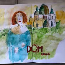 Mein Projekt. Un progetto di Illustrazione tradizionale, Bozzetti, Creatività, Disegno, Pittura ad acquerello e Sketchbook di dannyboy2021 - 17.09.2021