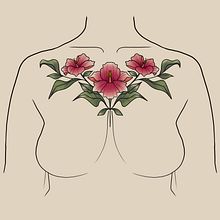 My project in Botanical Tattoo Design with Procreate course. Projekt z dziedziny Trad, c, jna ilustracja, Ilustracja c, frowa, Projektowanie tatuaż, R i sunek botaniczn użytkownika Lilly Lyons - 17.09.2021