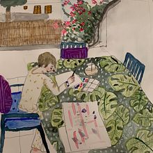 Mi Proyecto del curso: Sketchbook del verano. Projekt z dziedziny Trad, c, jna ilustracja, Sketching, Kreat, wność,  R, sunek, Malowanie akwarelą, Sketchbook i Malowanie gwaszami użytkownika Luz García - 17.09.2021