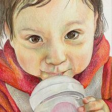 Mi Proyecto del curso:  Retrato realista con lápices de colores. Traditional illustration, Fine Arts, Pencil Drawing, Drawing, Portrait Drawing, Realistic Drawing, and Artistic Drawing project by Nazaina Donaji Galván - 09.17.2021