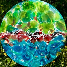 Fluid Art and Other Technics. Un proyecto de Pintura y Concept Art de Yana Siedova - 18.09.2021