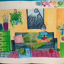 Mi Proyecto del curso: Sketchbook para explorar tu estilo de dibujo. Projekt z dziedziny Trad, c, jna ilustracja, Sketching, Kreat, wność,  R, sunek, Malowanie akwarelą, Sketchbook i Malowanie gwaszami użytkownika anaisromasanta - 18.09.2021