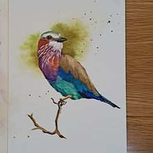 My project in Expressive Animal Portraits in Watercolor course. Traditional illustration, Watercolor Painting, Realistic Drawing, and Naturalistic Illustration project by Pawint Eungprabhanth - 09.18.2021