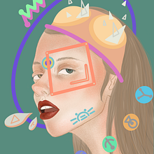 My project in Creative Portrait Illustration with Procreate course. Traditional illustration, Drawing, Digital Illustration, Portrait Drawing, Digital Drawing, and Digital Painting project by Katy Tsukanov - 09.18.2021