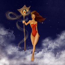 Mystic stone. Traditional illustration, Character Design, and Painting project by Katsiaryna Lukashevich - 09.18.2021