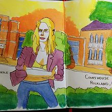 My project in Artistic Watercolor Sketching: Dare to Express Your Ideas course. Un progetto di Illustrazione tradizionale, Bozzetti, Creatività, Disegno, Pittura ad acquerello e Sketchbook di Richard - 18.09.2021