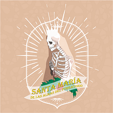Santa María de las Almas del Purgatorio. Traditional illustration, and Graphic Design project by Michela Capparelli - 09.18.2021