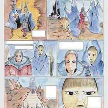 Meu projeto do curso: Aquarela e cor para quadrinhos e ilustração. Ilustração tradicional, Comic, e Pintura em aquarela projeto de Rogério Do Rosario - 18.09.2021