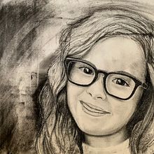 ritratto G.. Traditional illustration, Fine Arts, Drawing, Portrait Drawing, Realistic Drawing, and Artistic Drawing project by ballarinadia5 - 09.19.2021