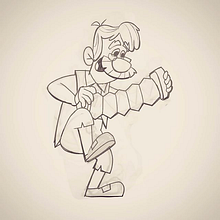 Mi Proyecto del curso: Introducción a la creación de personajes estilo cartoon. Traditional illustration, Character Design, and Drawing project by Rafael González - 09.19.2021