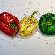 My project in Illustrating Nature: A Creative Exploration course. Traditional illustration, Painting, Drawing, Watercolor Painting, Ink Illustration, and Naturalistic Illustration project by Lisa Smith - 09.19.2021