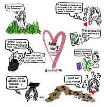 Mi Proyecto del curso: Ideas ilustradas: dibuja tu universo interior Ein Projekt aus dem Bereich Traditionelle Illustration, Social Media, Zeichnung, Digitale Illustration, Instagram und Digitale Zeichnung von leomary_guardiab16 - 20.09.2021