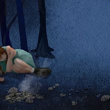 Mon projet du cours : Introduction à l'album illustré. Traditional illustration, Editorial Design, Drawing, Children's Illustration, and Narrative project by Camille Lavoie - 09.20.2021