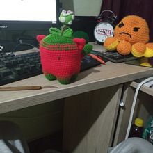 Mi Proyecto del curso: Amigurumi: creación de personajes con ganchillo . Seni, Kerajinan, Desain Mainan, Seni Serat, Merenda, Dan Amigurumi proyek oleh Andres Garcia Casanova - 09.20.2021