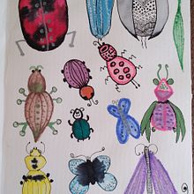 Mi Proyecto del curso: Técnicas de ilustración para desbloquear tu creatividad. Design, Traditional illustration, Fine Arts, Painting, Creativit, Creating with Kids, and Sketchbook project by lila - 09.20.2021