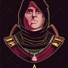 Medjay. Traditional illustration, Vector Illustration, Poster Design, and Digital Illustration project by Guillermo Ramirez - 09.19.2021