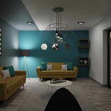 Casa Habitación- Diseño de Interior. Interior Architecture, Interior Design, Decoration, Interior Decoration, and Retail Design project by Daniel Ayala - 09.20.2021
